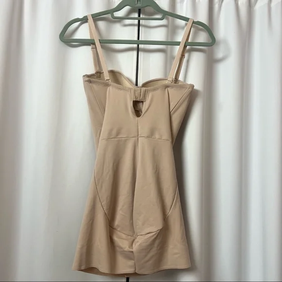 TC Fine Intimates Convertible StraplessShapewear Slip Dress Underwear 34C